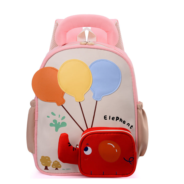 Children's Cartoon-Themed School Backpack Bowlift