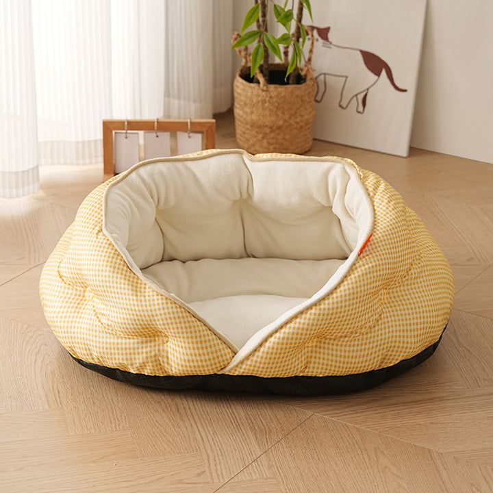 Luxurious Plush  Nest   Dog Bed