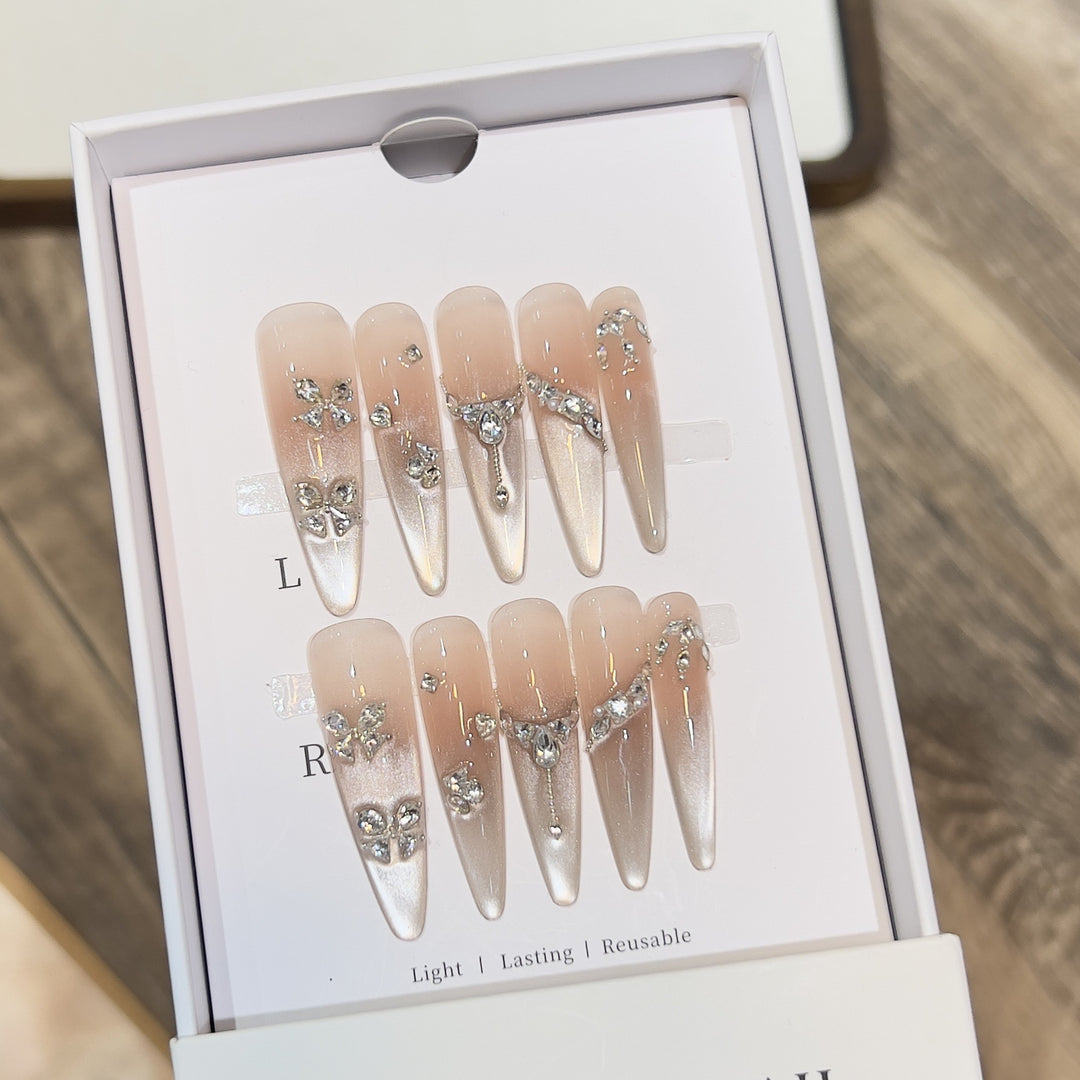 Reusable Stiletto Nail Tips Bowlift