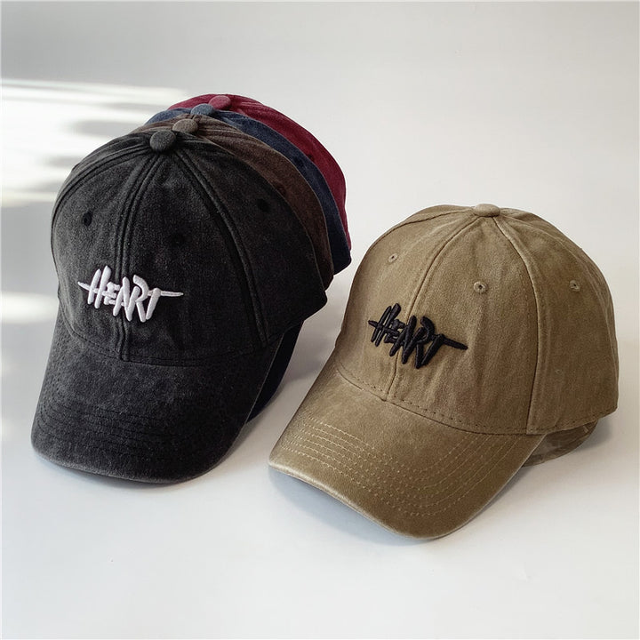 Women's Casual Distressed Cap Bowlift