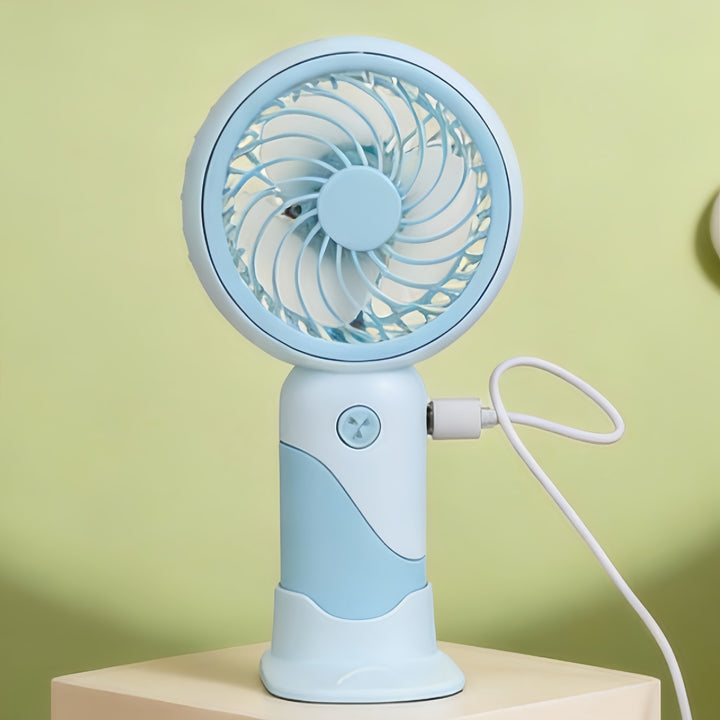 Unisex Portable Table Fan with USB Connection Bowlift