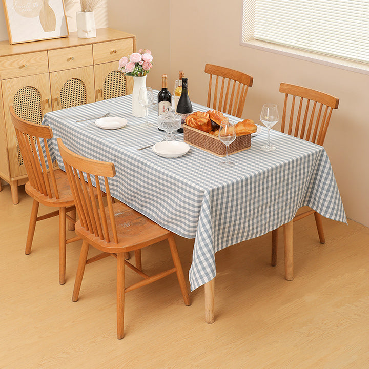 Gingham Check Tablecloth