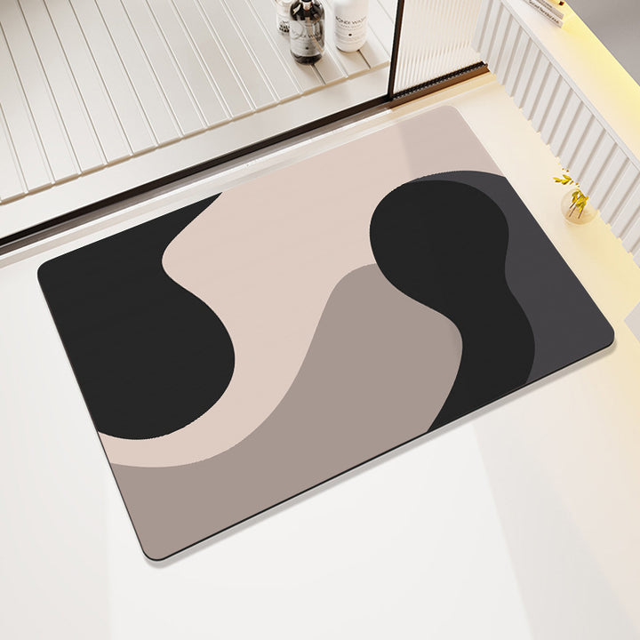 Modern Abstract Bath Mat Bowlift