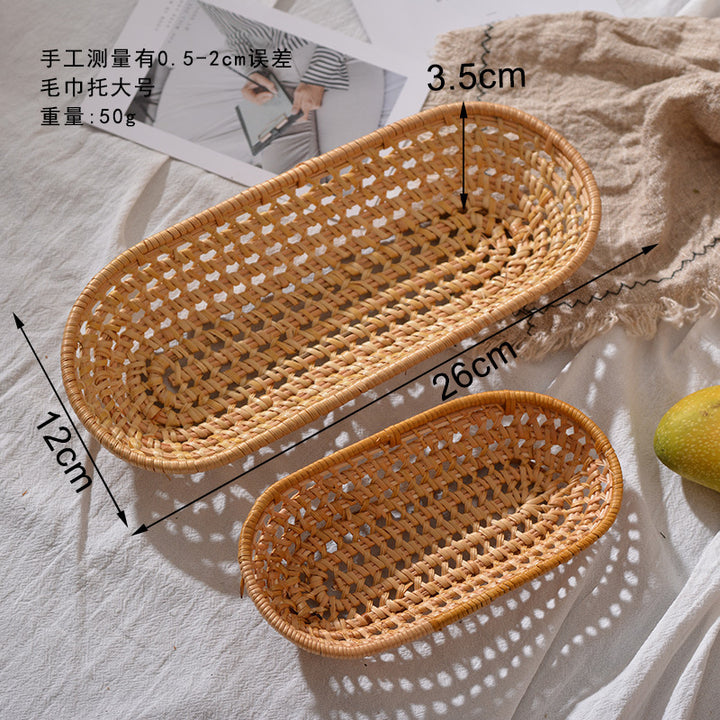 Women handwoven storage basket Bowlift