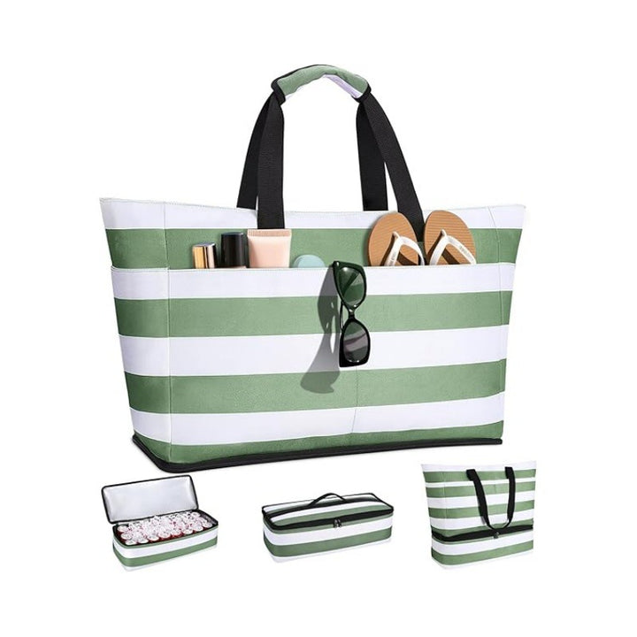 Beach bag with multiple compartments Bowlift