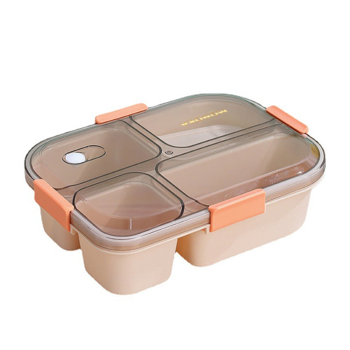 Multi-Sectional Food Storage Container with Airtight Seal