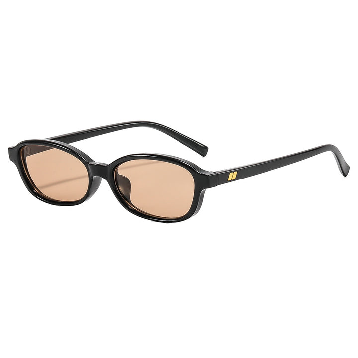 Ladies fashionable sunglasses in stylish oval design with UV protection Bowlift
