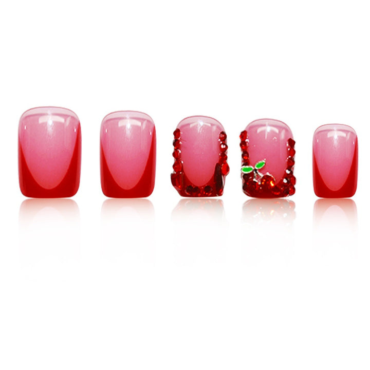 Elegant Theatrical Press-On Nail Set Bowlift