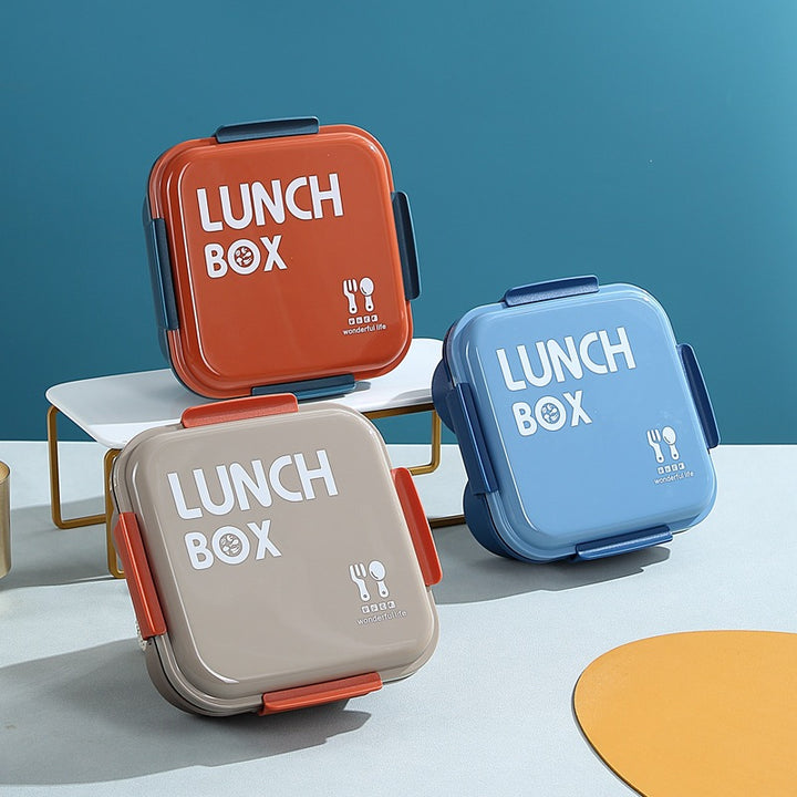 Multi-Compartment Food Storage Bento Box