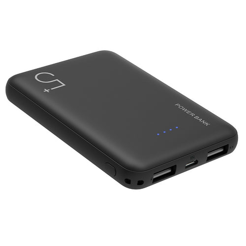 High-performance power bank with dual USB port and intelligent charging recognition Bowlift