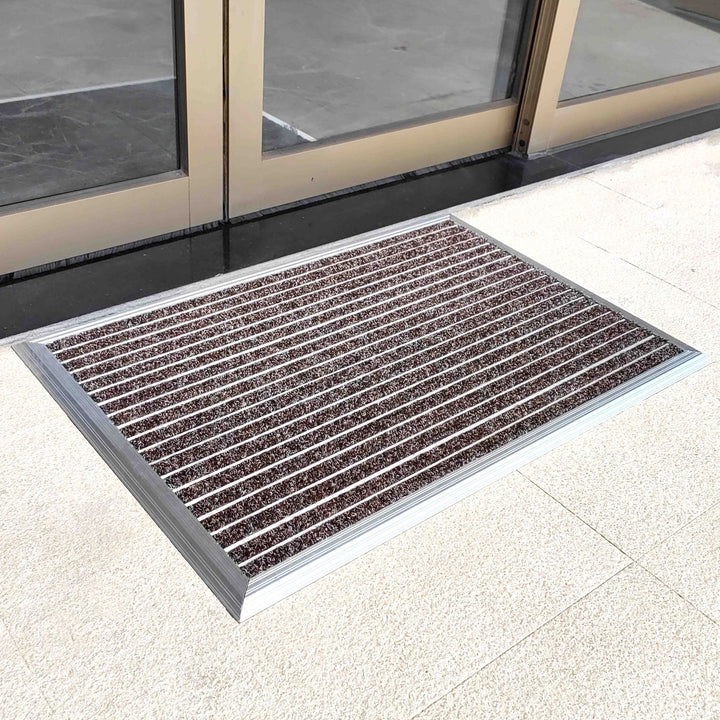 Striped Multi-Functional Entrance Mat Bowlift