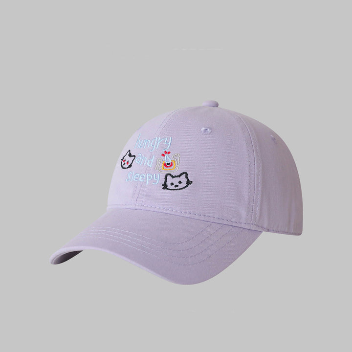 Playful Graphic Baseball Cap