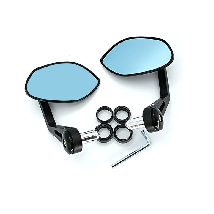 Ergonomic motorcycle rearview mirror with scratch-resistant surface Bowlift