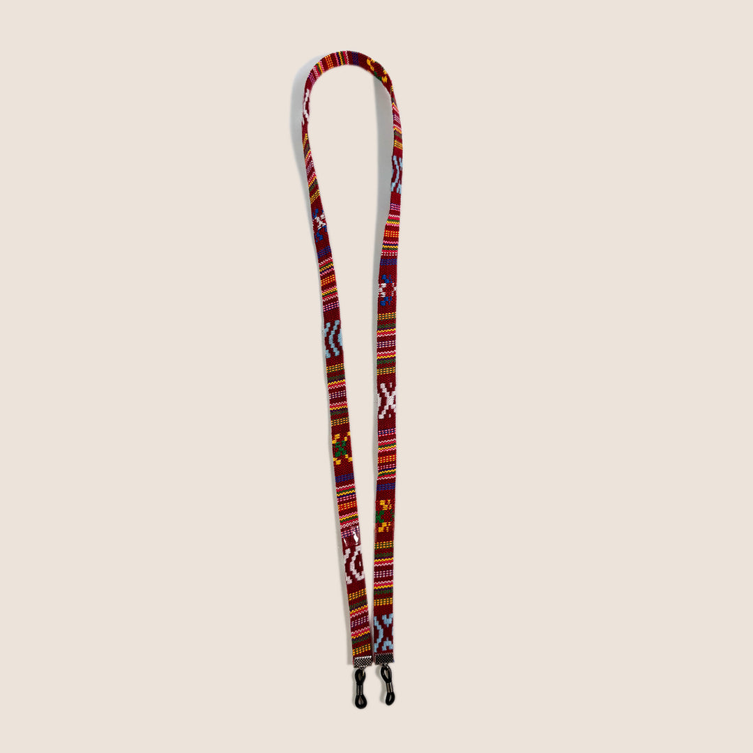Artistic Patterned Eyewear Retainer Bowlift