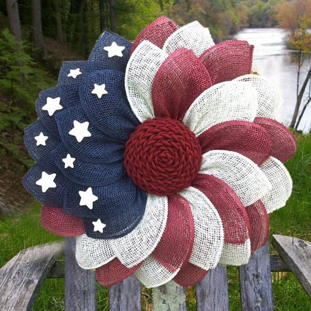 Women's multi-layered fabric flower hairpin with hidden metal clip Bowlift