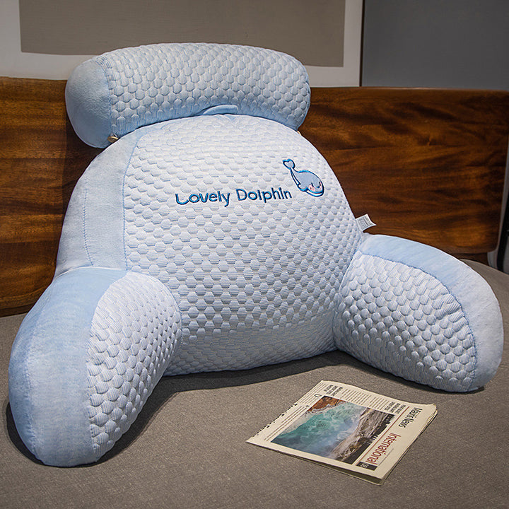 Plush Neck Support Pillow in Bunny Design Bowlift