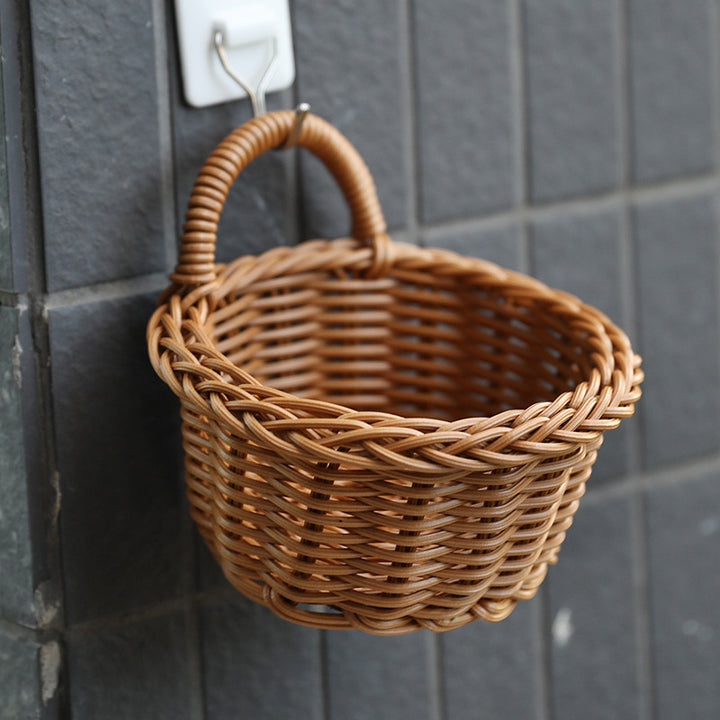 Handmade Wicker Fruit Basket Bowlift