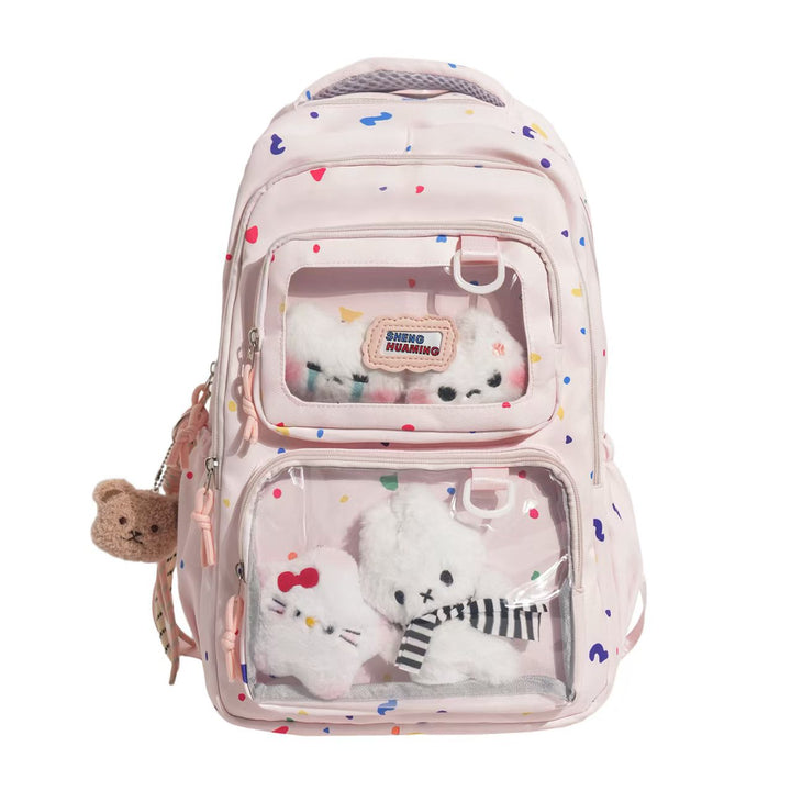 Plush Character Backpack Bowlift