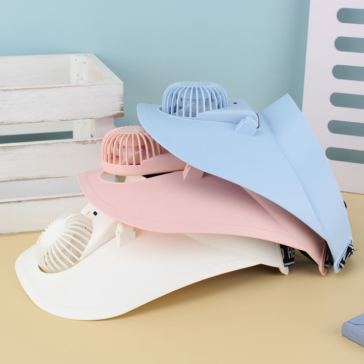 Women's Portable Neck Fan with Ergonomic Design Bowlift