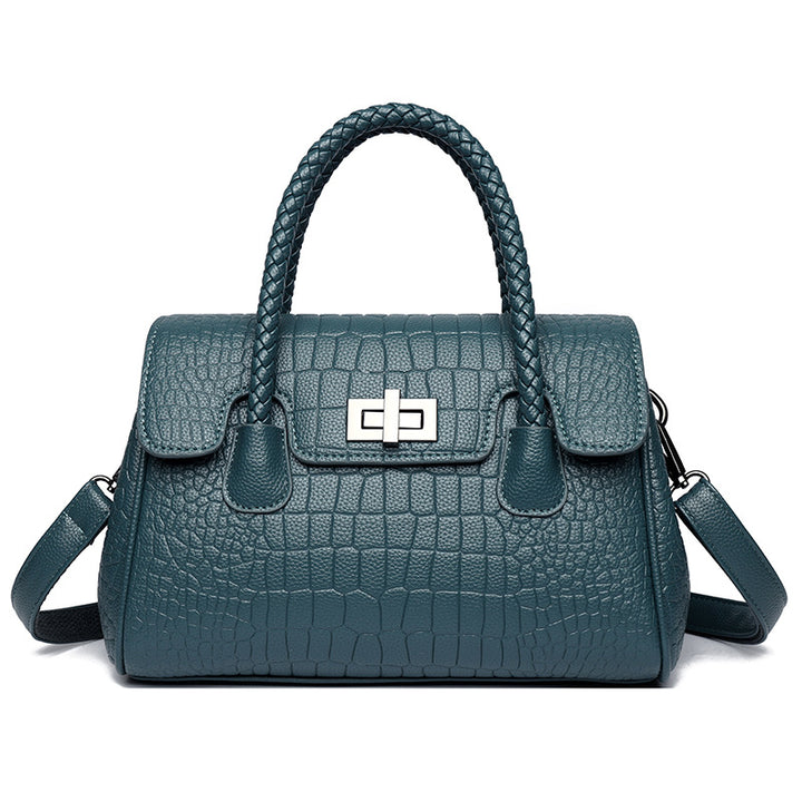 Elegant Double-Handle Handbag Bowlift