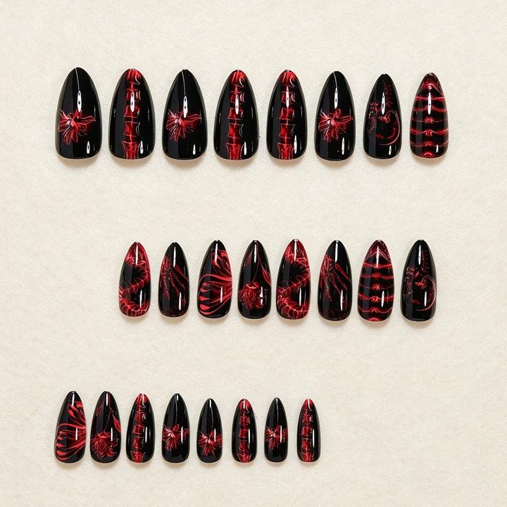 Gothic-Inspired Nail Art Tips Bowlift