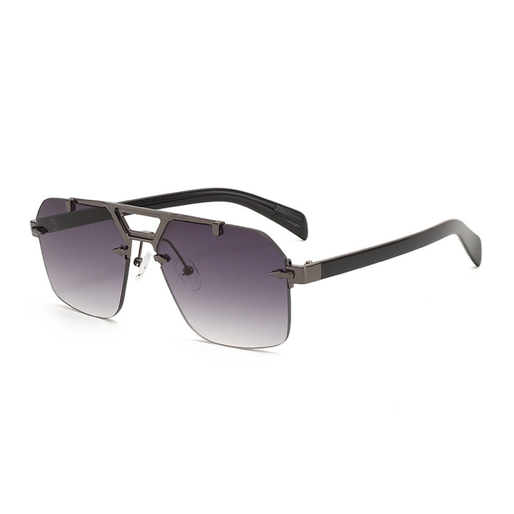 Women's designer sunglasses with striking geometric shape Bowlift