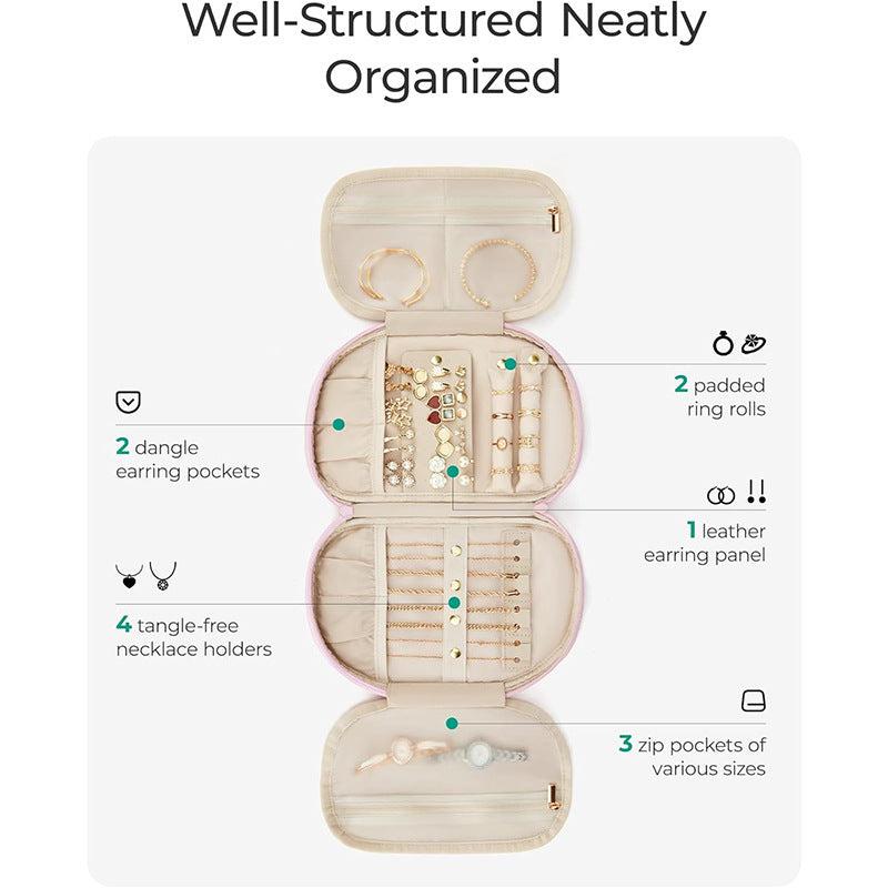 Elegant Jewelry Organizer with Modular Design Bowlift