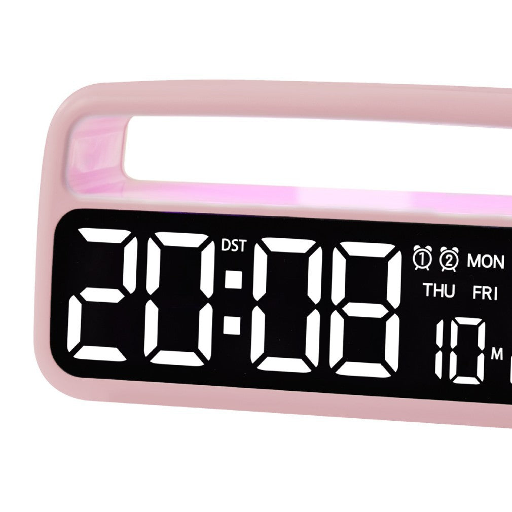 Digital radio alarm clock with multiple alarm functions Bowlift