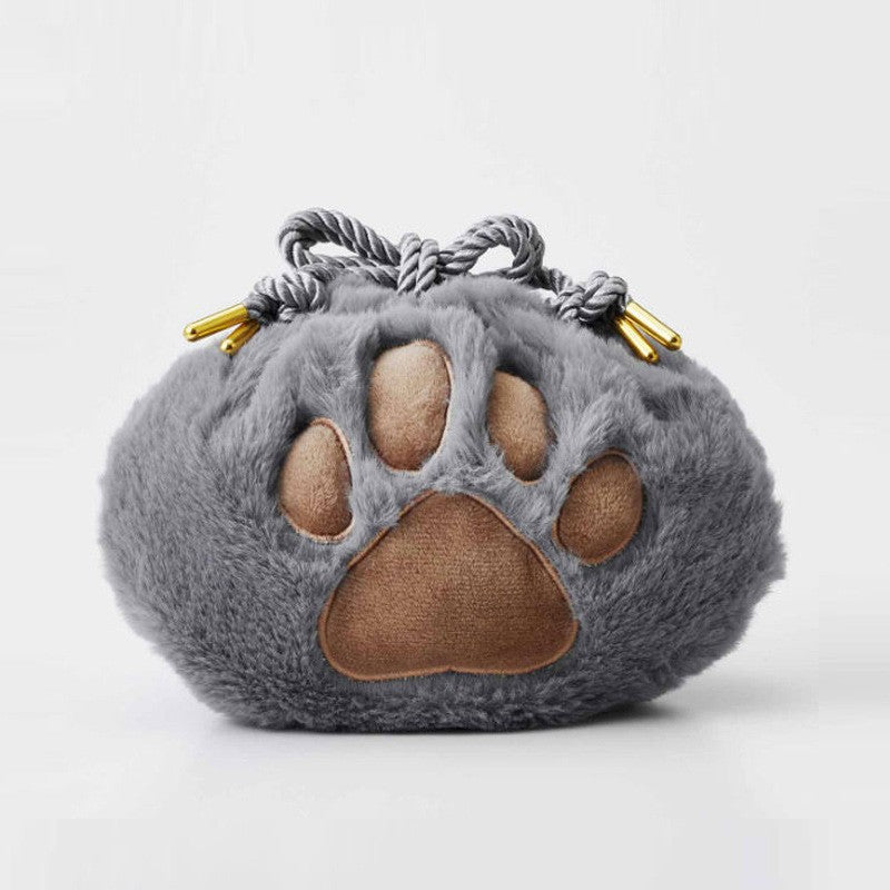 Ladies Plush Toy Wallet Bowlift