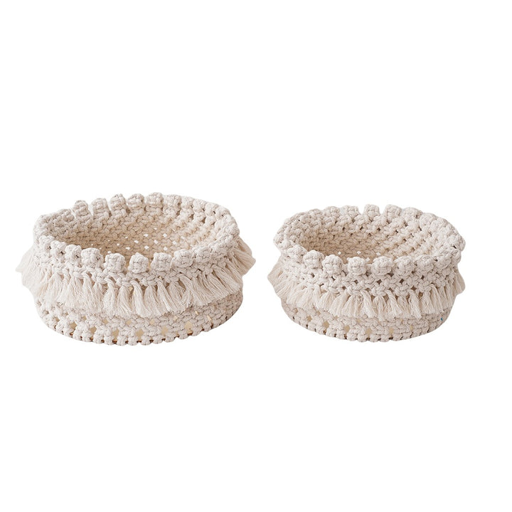 Decorative Macramé Storage Basket Bowlift