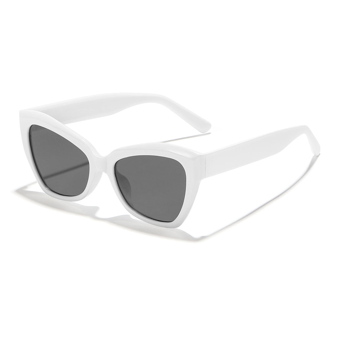 Women's Cat-Eye Sunglasses with stylish transparent frame Bowlift
