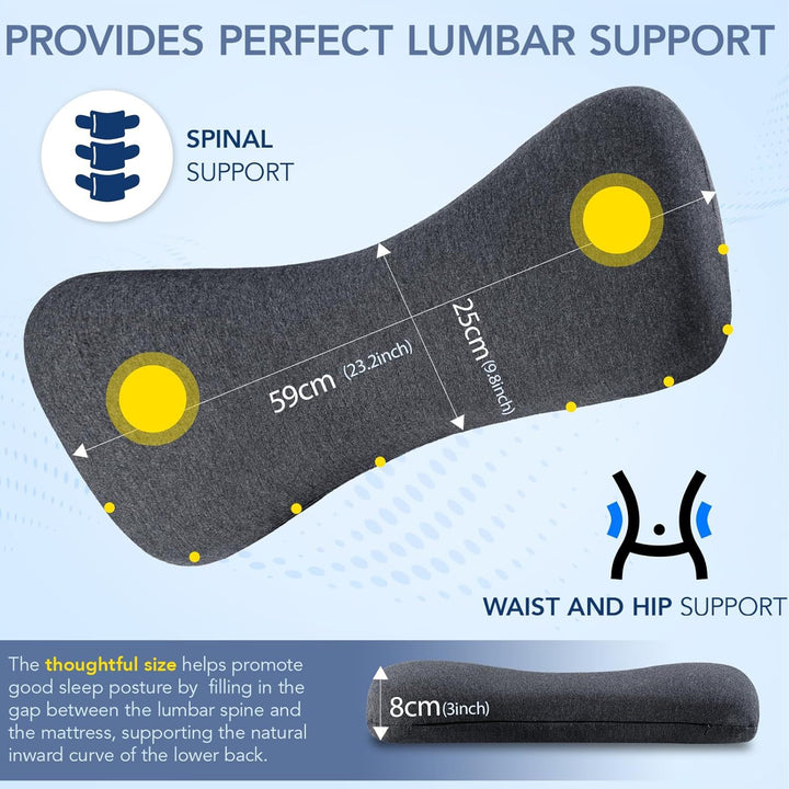 Ergonomic sleeping pillow Bowlift