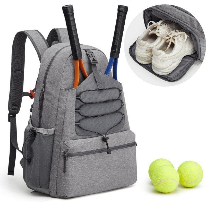 Sporty tennis backpack with shoe compartment Bowlift
