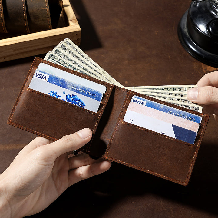 Premium Leather Bi-Fold Wallet  1787402536