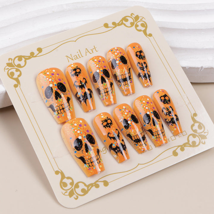 Halloween-Themed Glitter Nail Art Set Bowlift