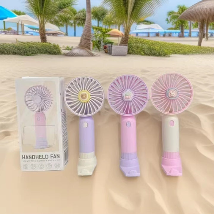 Unisex Handheld Fan with unique ergonomic design Bowlift