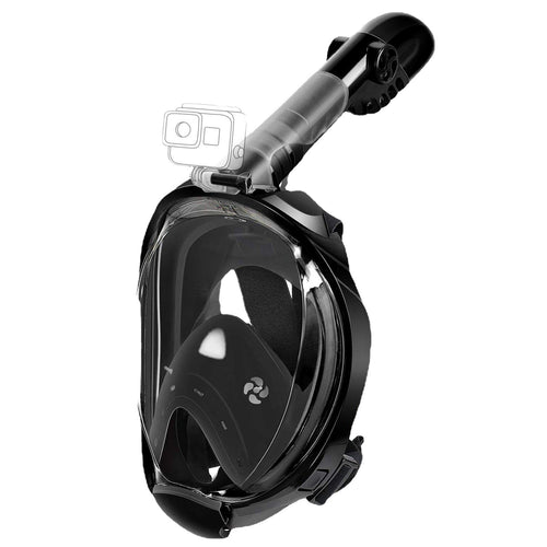 Full Face Snorkel Mask with Innovative Breathing System Bowlift