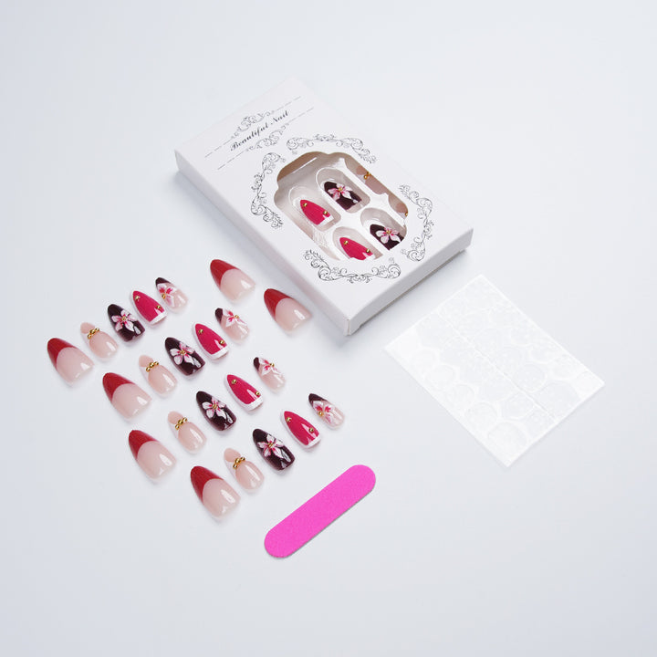 Exclusive Premium Artificial Nail Set Bowlift