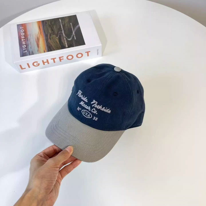 Men's Vintage-Inspired Cotton Baseball Cap Bowlift