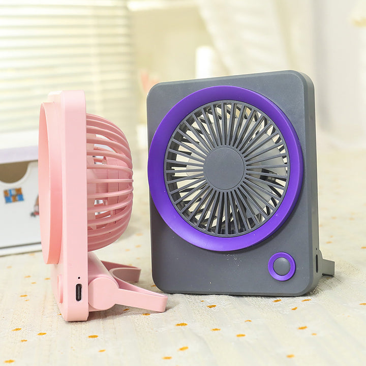 Ladies table fan with USB connection and flexible tilt function Bowlift