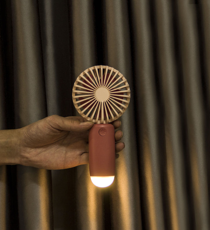 Portable LED Handheld Fan Bowlift
