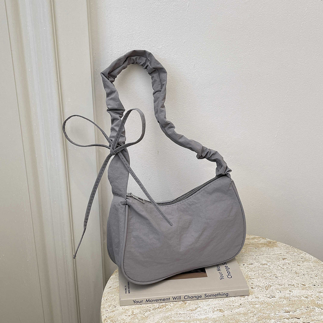 WoTextured Fabric Sling Bag Bowlift