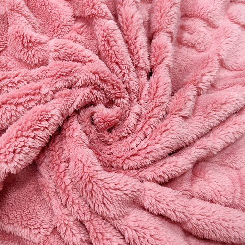 Ladies Cozy Microfiber Quick Change Blanket in Modern Checkered Pattern Bowlift