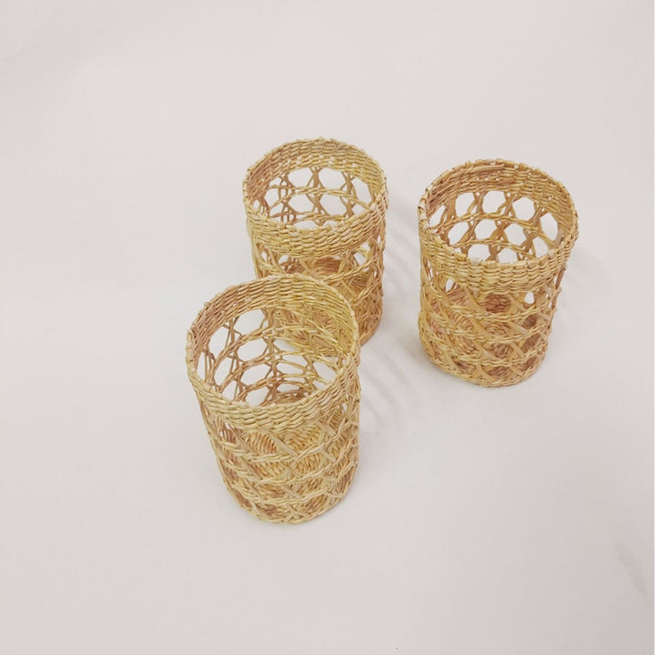 Decorative Woven Organizer Bowlift