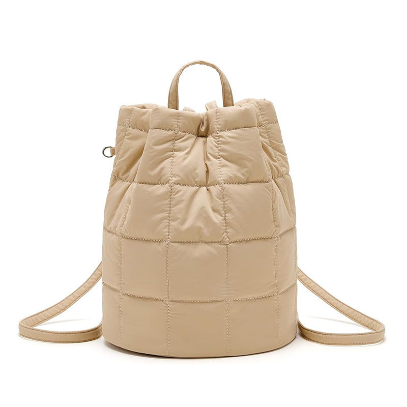 Modern backpack bag with practical drawstring opening Bowlift