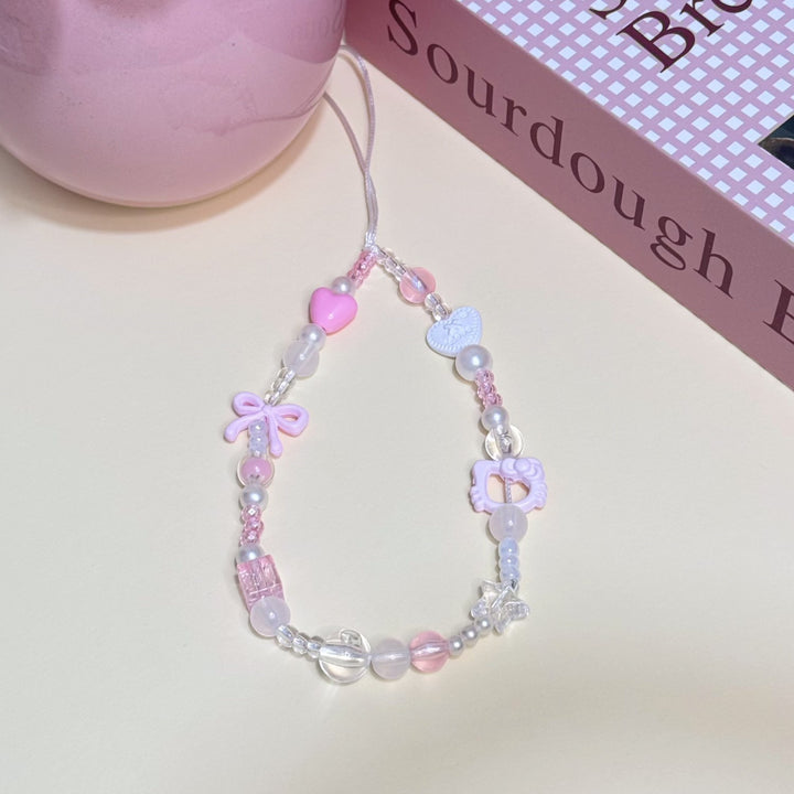 Charm Beaded Phone Necklace Bowlift