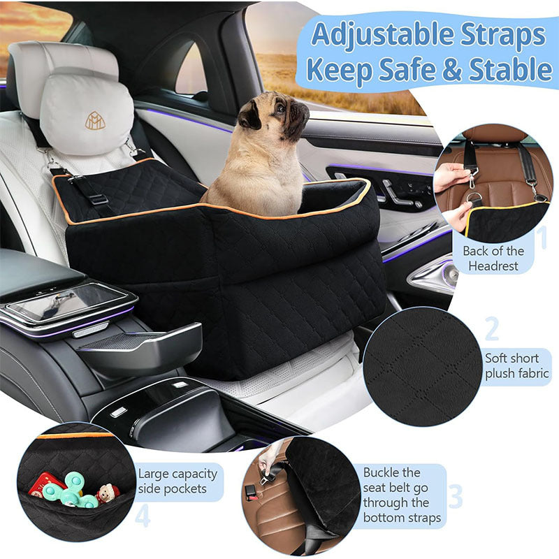 Dog Safety Car Seat Bowlift