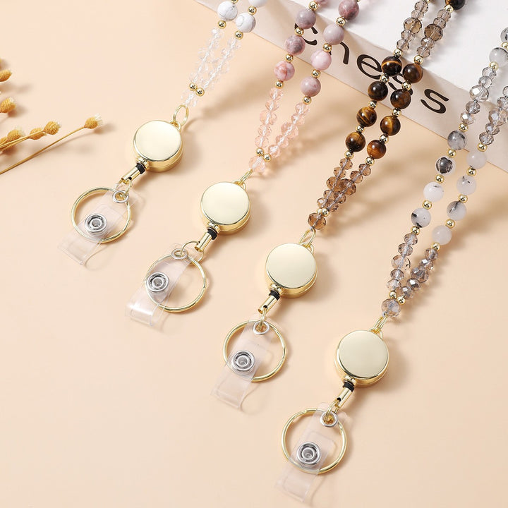 Beaded Phone Chain Holder Bowlift