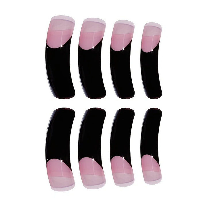 Long Tip French Manicure Nail Enhancements Bowlift