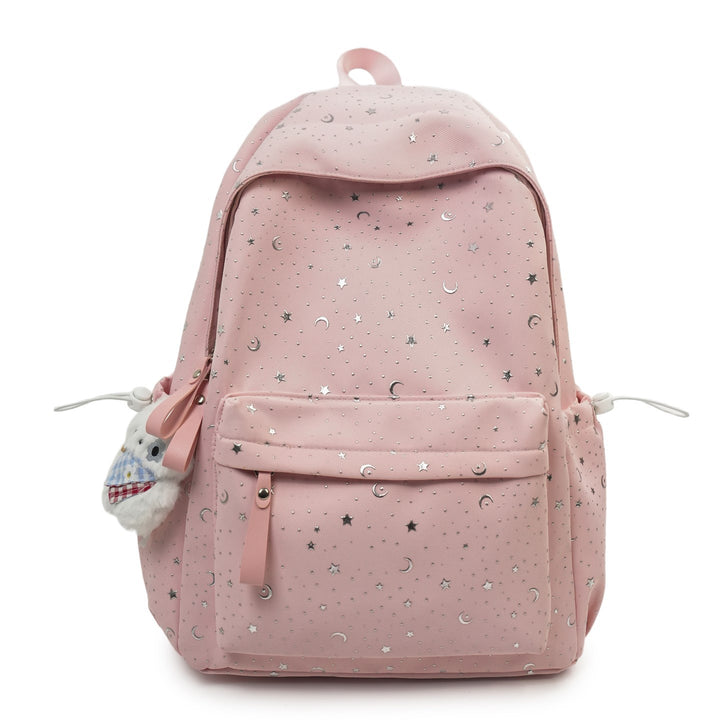Whimsical Star-Patterned Backpack Bowlift